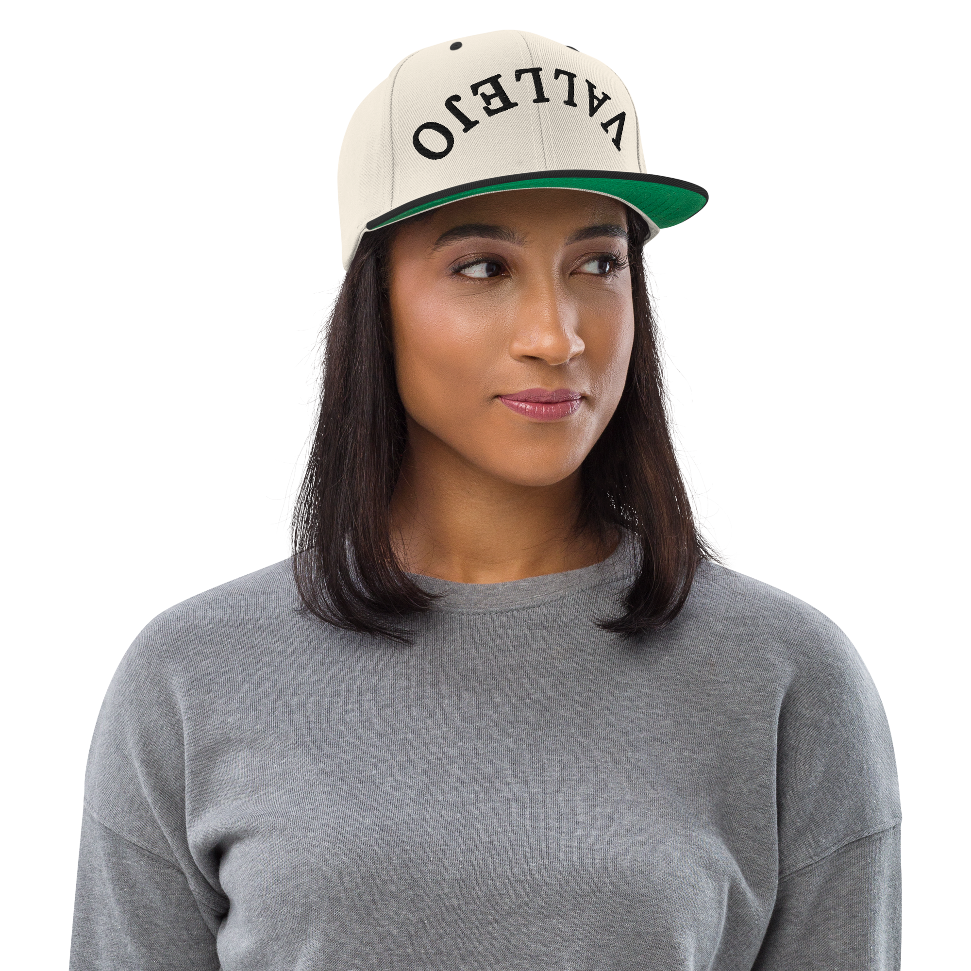 Upside Down Vallejo Embroidered Cap