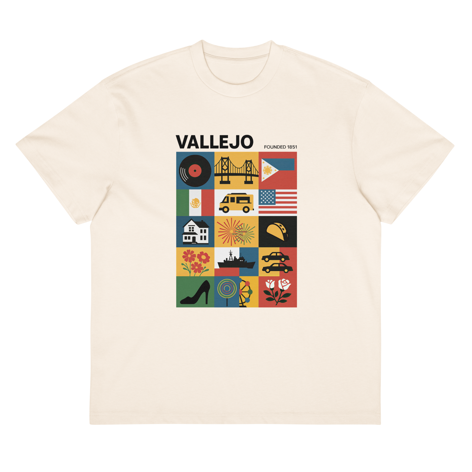 Vallejo Bauhaus Heavyweight Tee